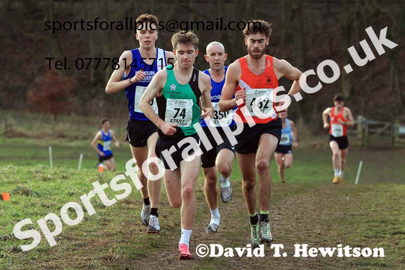 Senior Mens 2024 Northern Cross Country Champs., Sedgefield. Photo: David T. Hewitson/Sports for All Pics